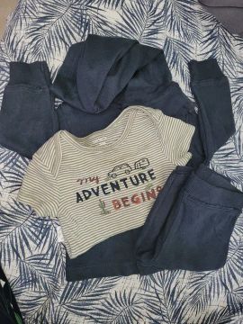 Conjunto Carter's menino 3 meses