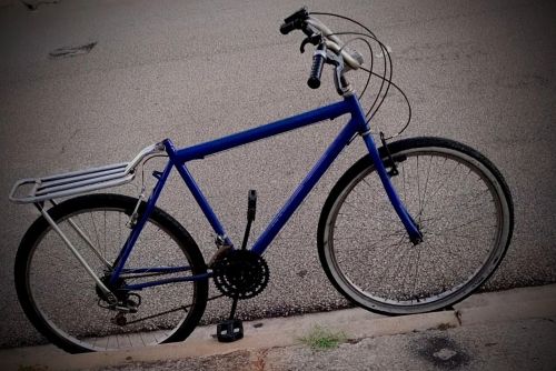 Bicicleta Azul