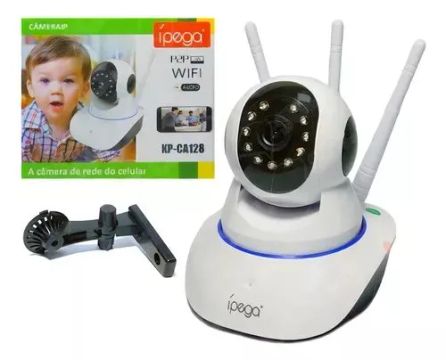 Câmera IP Wi-Fi Ipega KP-CA128 - Segurança e Monitoramento