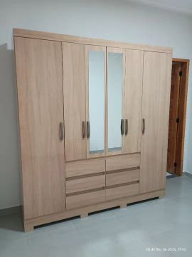 Oferta - guarda roupa casal 100% MDF- Roupeiro grande 
