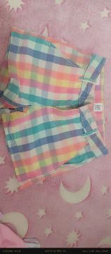 Shorts xadrez 