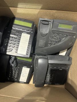 Lote 6 telefones Intelbrás