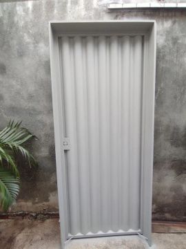 Porta de segurança na Chapa lambril