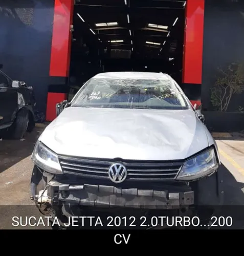 Sucata Volkswagen Jetta 2.0 TSI turbo 2012 200cv para retirada de peças