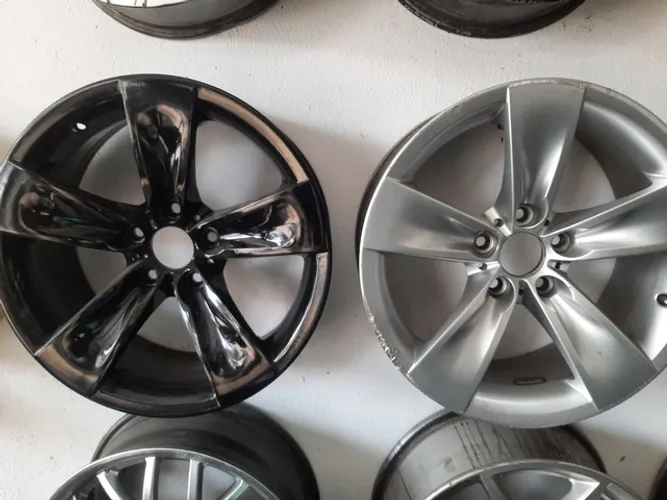 Roda aro 18 bmw 320 côncava Black piano taluda 5x120