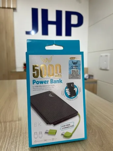 Bateria externa PowerBank Pineng 5000mAh - LOJA FÍSICA EM CURITIBA