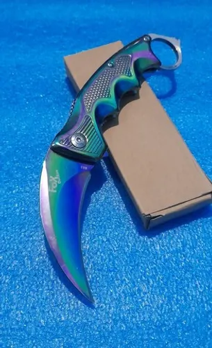 Canivete Karambit Fox Colorido 