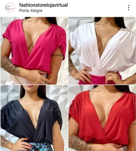 Body decotado borboleta lindo de viver preto,branco, vermelho vermelho,pink