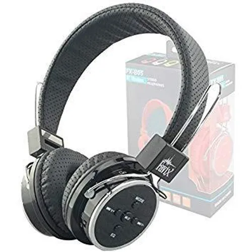 Fone Bluetooth Headphone Stereo Radio Fm Micro Sd Usb B05 MP3