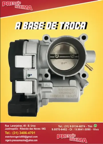 Corpo de borboleta Gol 1.0/kombi 1.4 44SMV5A