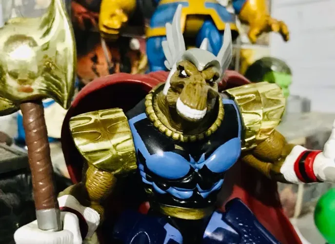 Raio Beta, Beta Ray Bill Marvel Legends Original Thor Action Figure