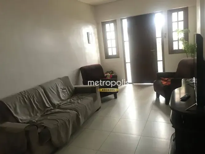 Casa com 3 dormitórios à venda, 144 m² por R$ 690.000,00 - Vila Scarpelli - Santo André/SP