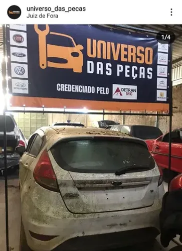Sucata new fiesta 2014 1.6