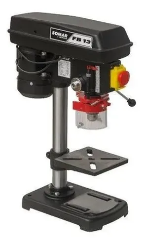 Furadeira Bancada Somar 1/3cv Mandril 1/2 Fb13 220v Promoção