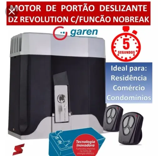 Motores para portões (Instalações/Manutenções)