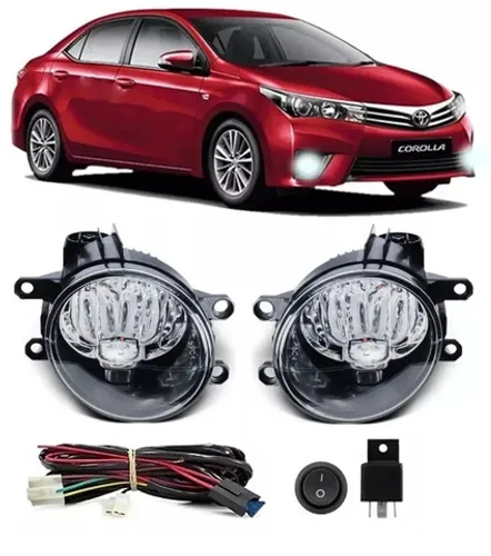Kit Farol Auxiliar De Led Milha Toyota Corolla 2014 à 2018
