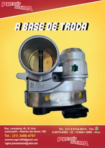 Corpo de Borboleta TBI Palio 1.0/1.3 16V 40SMG