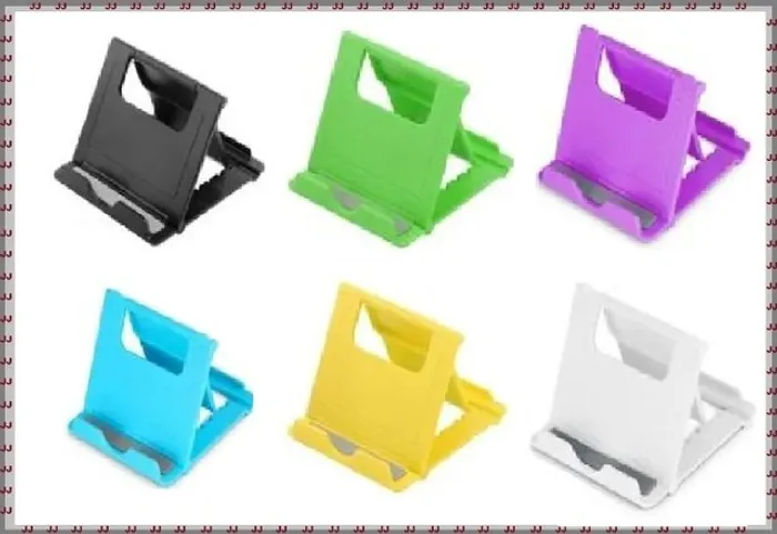 Mini suporte regulável de mesa para celular ou tablet