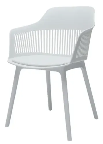 Cadeira Marcela Branca Sala Cozinha Jantar Outlet 