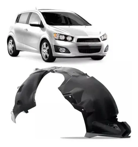 Parabarro Dianteiro Chevrolet Sonic 2012 à 2014 - Shin Mei