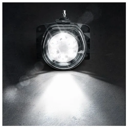 Par Farol De Milha Neblina Led Universal Linha Fiat 12v