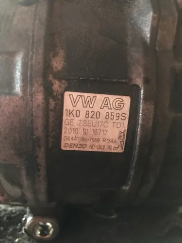 Compressor do ar-condicionado Volkswagen amarok 2010/18 original 