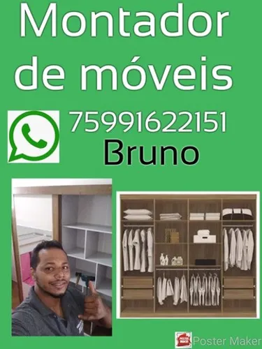 Armador de moveis, montador de moveis 