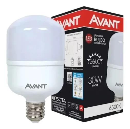Oferta!!! Lâmpada Led 30w Bulbo E27 6500k