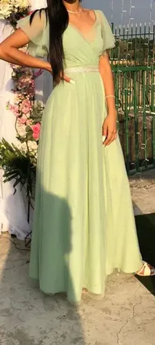 Vestido Verde Menta - Festa | Madrinha | Formatura