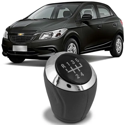 Manopla Bola De Câmbio Chevrolet Onix / Prisma / Cobalt / Spin / Sonic