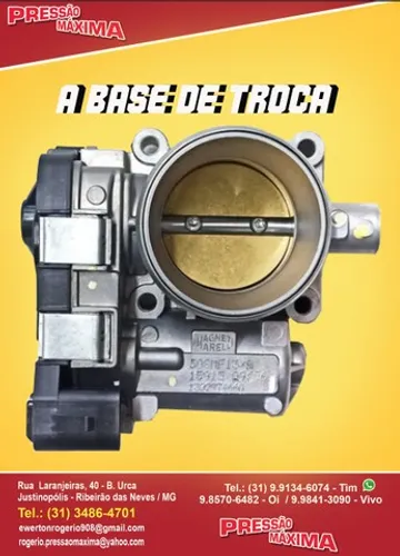 Corpo de Borboleta Linea 1.9 16V 50SMF13B