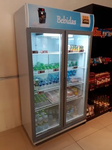 Balcão Refrigerado Auto Serviço 2 Portas Bebidas