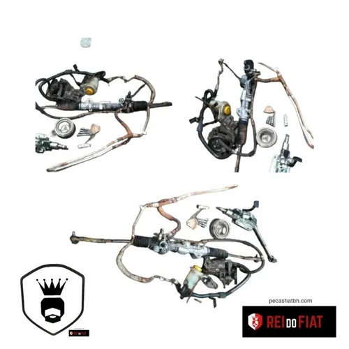 kit direção hidráulica completo linha fiat 