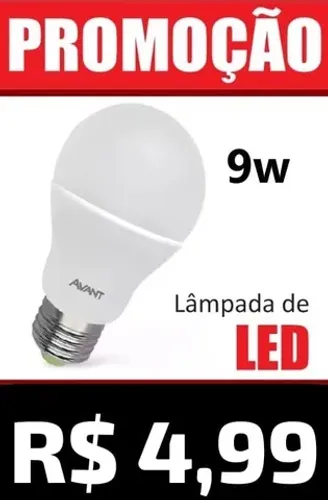 Oferta!!! Lampada Led 9w