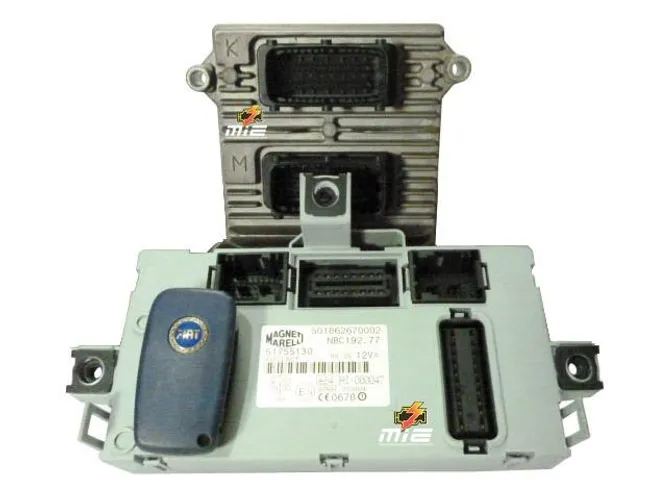 Kit Módulo de Injeção Eletrônica Fiat Stilo 1.8 Gasolina -55192594 - DXXZ (BT)