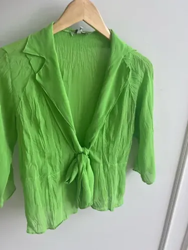 Blusa verde MORENA ROSA