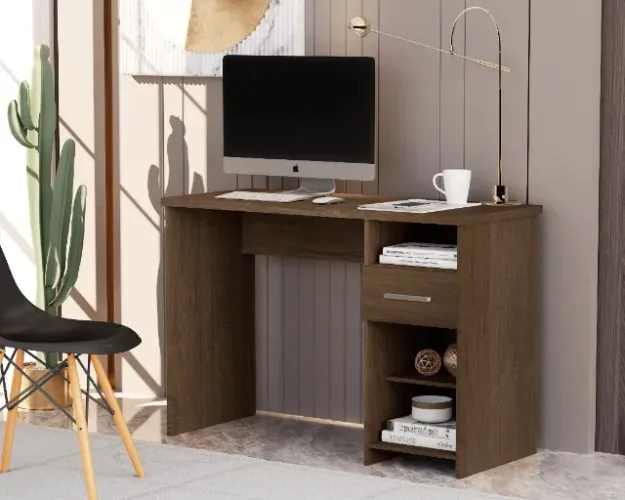 Mesa bela Toquio Escrivaninha para computador -> moderna -> Frete + montagem sem custo!!