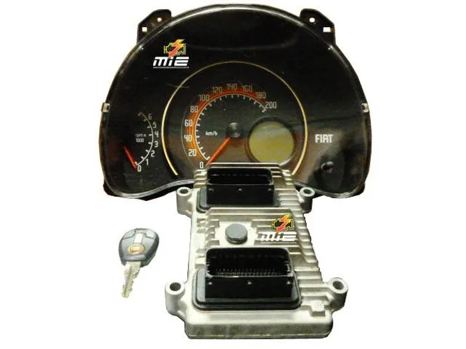 Kit Módulo de Injeção Eletrônica Fiat Uno Evo 1.0 ? IAW 7GF.TA (BT)