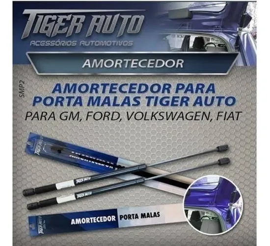 Par Amortecedor Tampa Traseira Porta Malas Para Todos os Carros