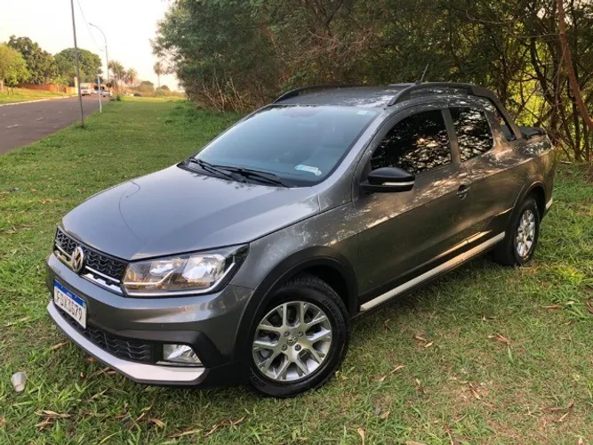 Saveiro Cross Cabine Dupla - 2017/2017 - Baixo Km - Impecavel - Linda