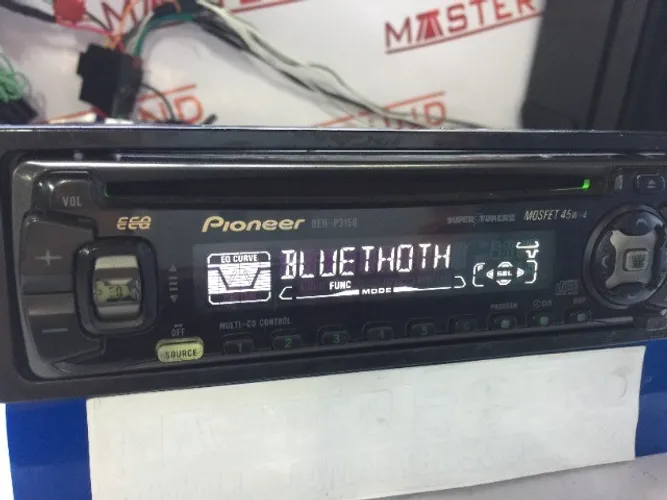 cd radio pioneer deh-p3150 com bluetooth ipbus auxiliar raridade na oferta 399,99