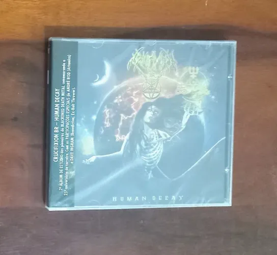 CD lacrado Crucifixion Br Human Decay 2021