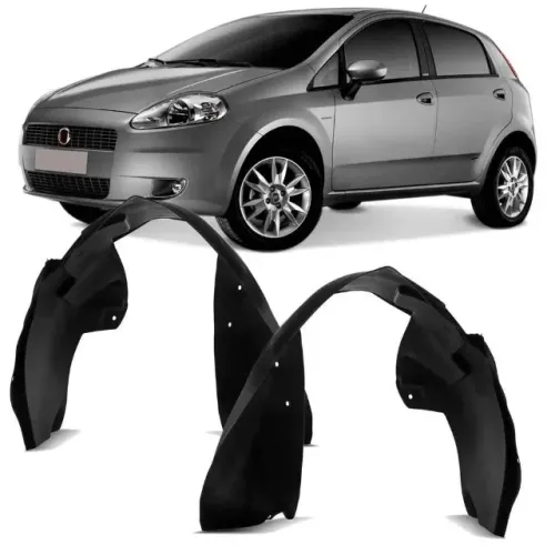 Parabarro Dianteiro Fiat Punto 2008 à 2012 - Logomarca - Genuíno
