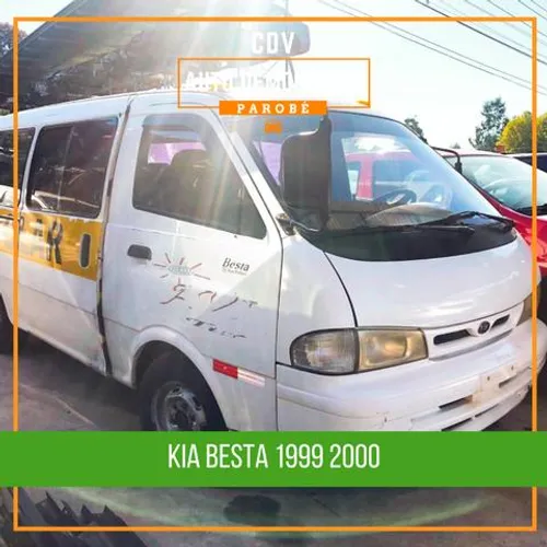 Sucata Micro ônibus Kia Besta 1999 2000 Disponível para venda de peças!