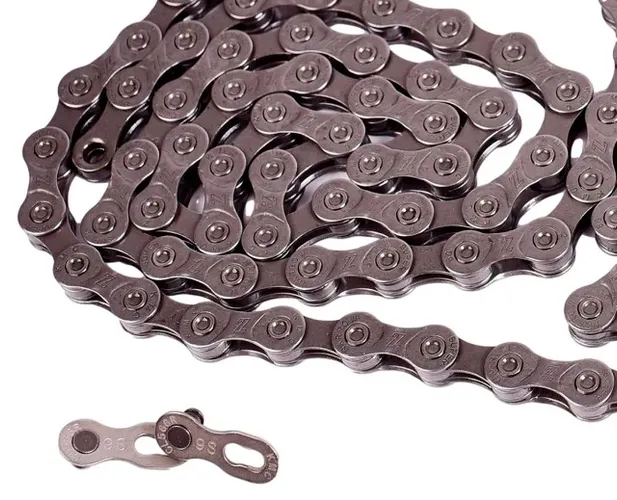 Corrente Bike KMC Z9 Index 9V 116 Links com Power Link Serve em Shimano Sram X-time 7227