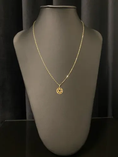 Conjunto 3,3 gramas Ouro 18K