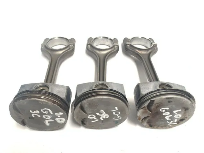 Pistão Com Biela Fox Gol/Voyage G7 G8 1.0 3c - Stander - Usado/Original - Jogo