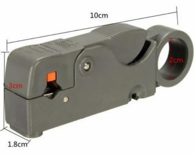 Alicate Desencapa Descasca Fios Cabos Coaxiais 4-12mm Arduino Automação Robotica COD-FR12