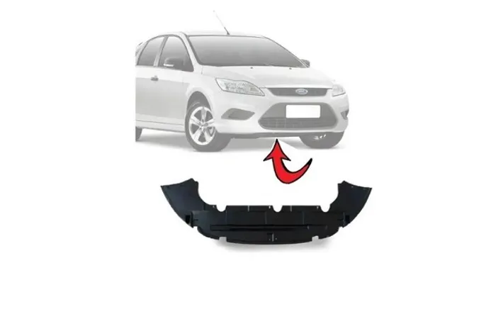 Defletor Protetor Inferior Parachoque Ford Focus 2009 a 2013 
