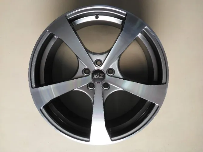 Rodas Aro 19 ZYX Z 6 5x100 19x7,5 Grafite Diamantado Nova